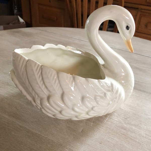 Vintage Swan planteur USA poterie 802