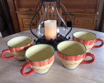 Pfaltzgraff Napoli 4 soup mugs 16 oz
