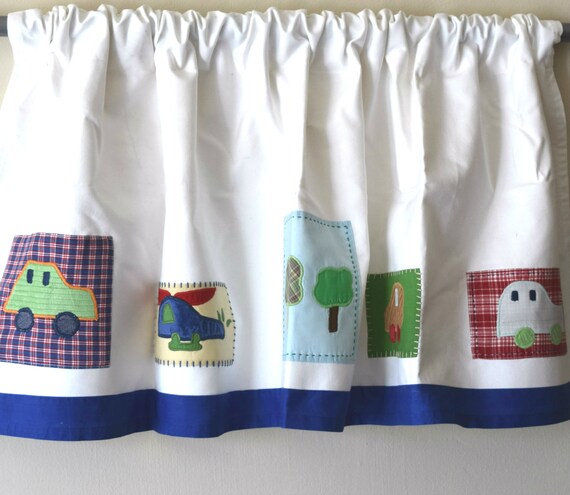 On Sale Pottery Barn Nursery Kids Boy S Room Toys Valance Etsy