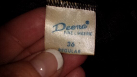 vintage 50s L 36 regular Deena Fine Lingerie lace… - image 4