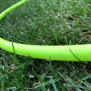 Highlighter Yellow Performance Hula Hoop By The HoopSmiths image 4