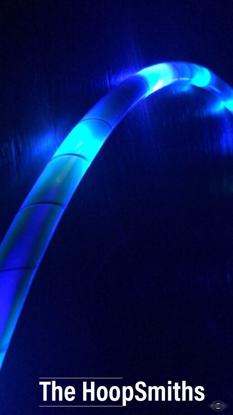 Elite Ocean Ribbon Strobing LED Hula Hoop image 7