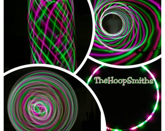 Watermelon Splash LED Hula Hoop by The HoopSmiths