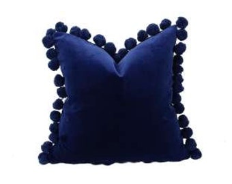 pom pom pillow etsy