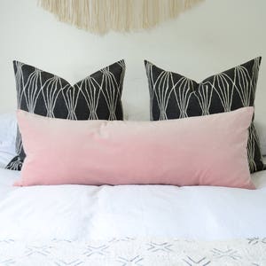 Hot Pink Velvet Flange Pillow Cover – OneHappyPillow