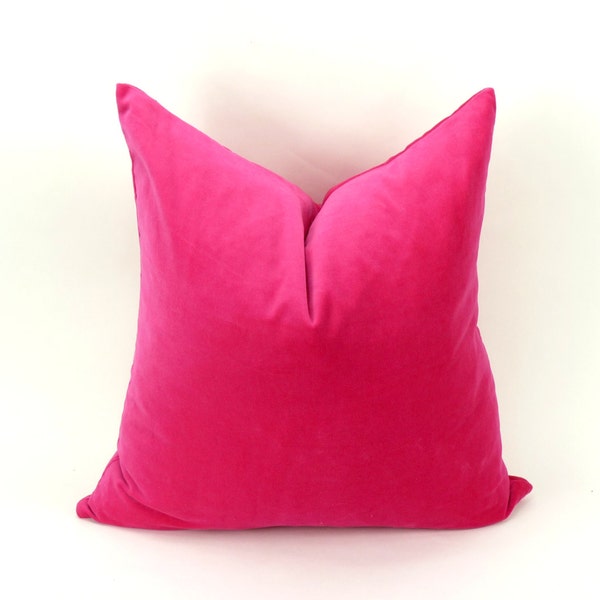 Pink Velvet Pillows Etsy