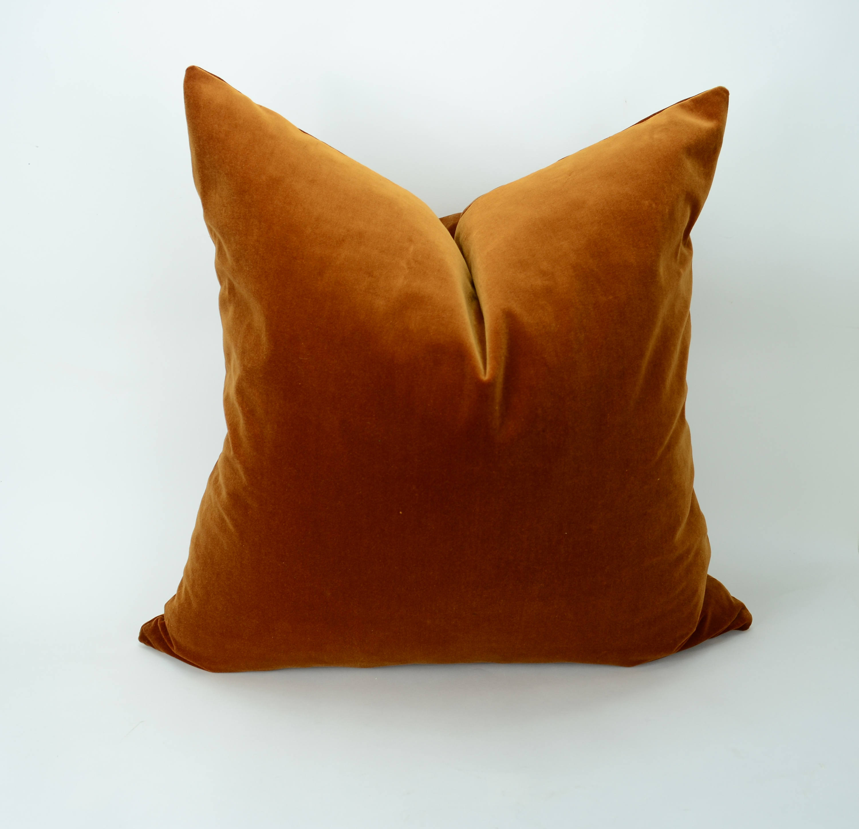 Copper velvet pillow Clearance