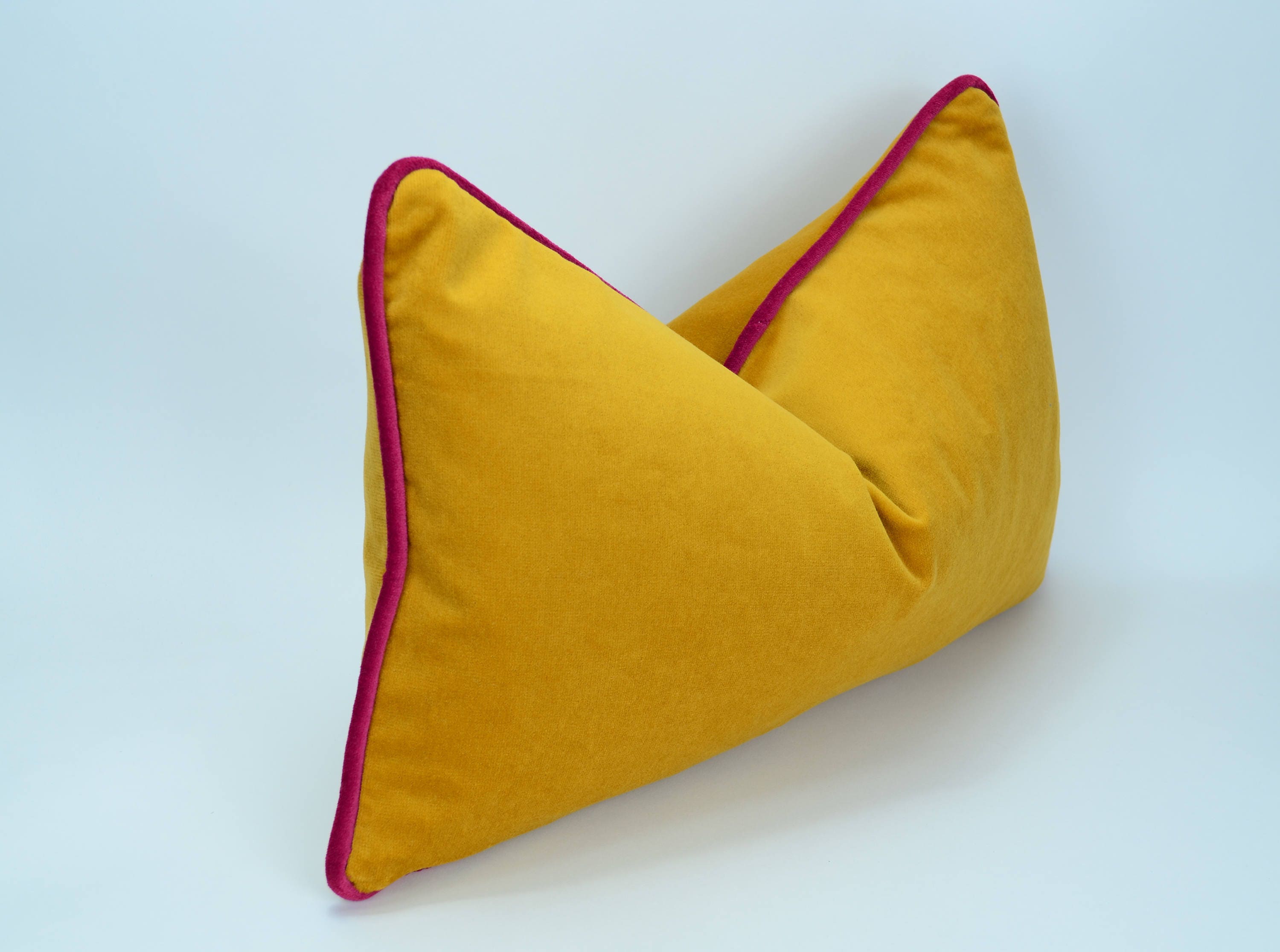Pink and top yellow cushions