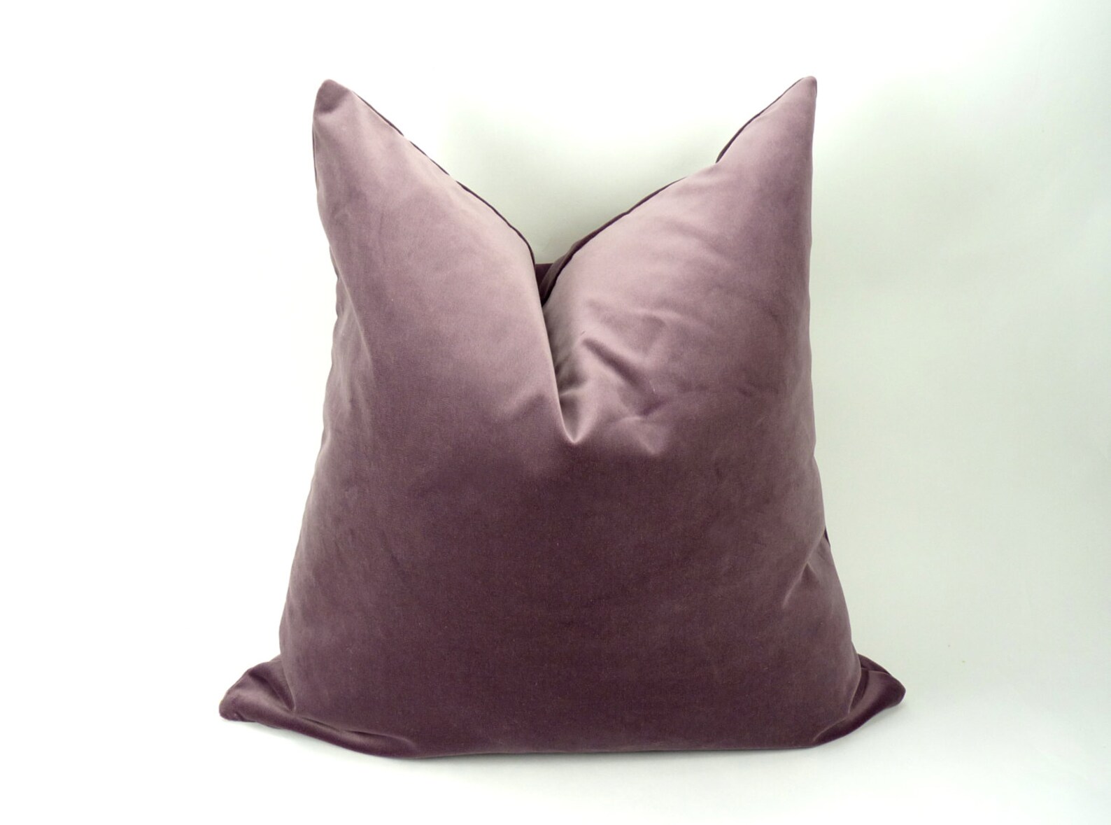 Mauve Pillow Cover // Mauve Velvet Cushion Case // Mauve Etsy