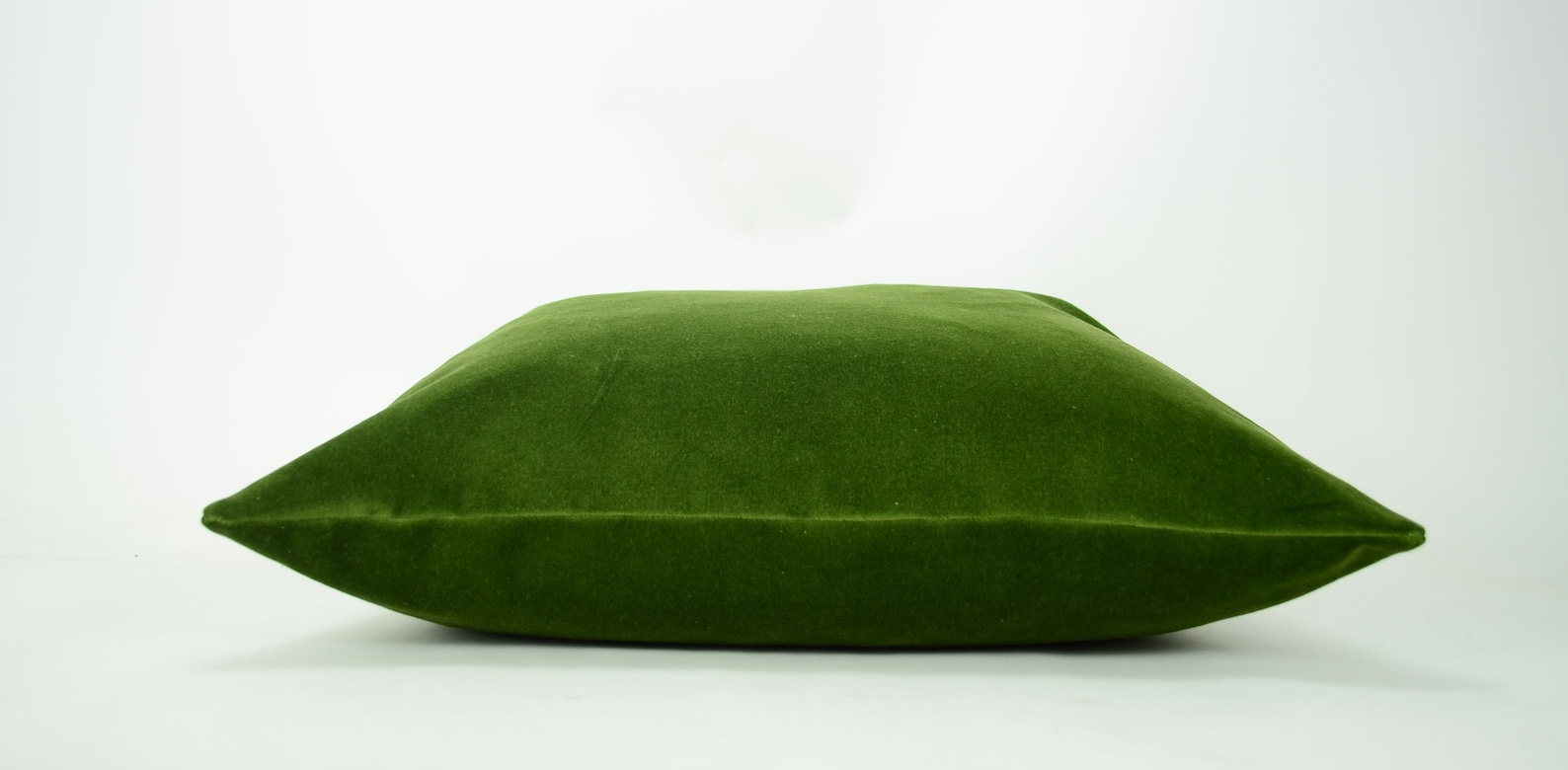 Moss Green Velvet Pillow Case // Moss Green Velvet Cushion // Etsy