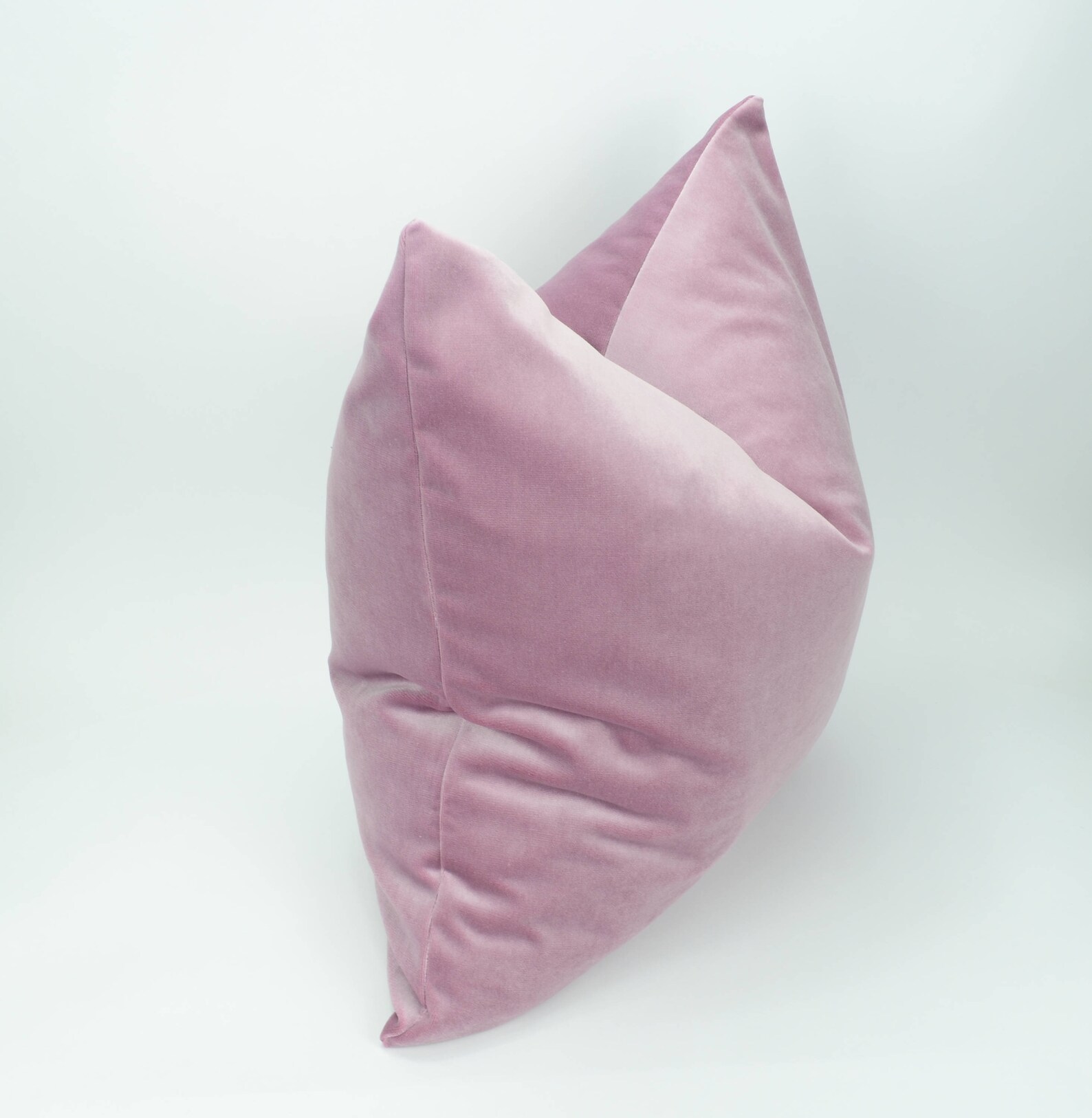 Vintage Rose Velvet Pillow Cover // Pink Velvet Cushion Case Etsy