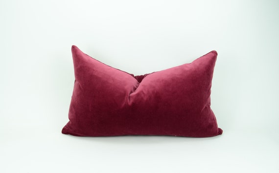 Mulberry velvet pillow case // dark 