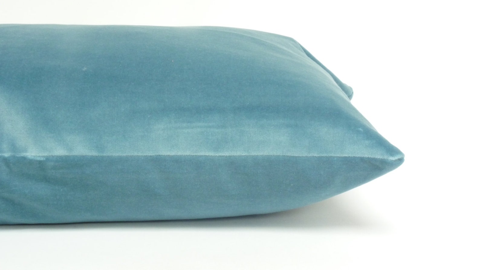 Cornflower Blue Velvet Pillow Case // Velvet Body Pillow // Etsy