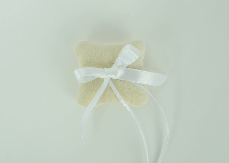 ivory velvet ring pillow small ring pillow velvet ring bearer pillow ivory ring pillow