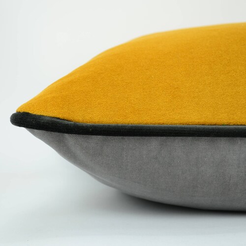 Buttercup Yellow Velvet Pillow Case // Yellow Velvet Cushion Etsy