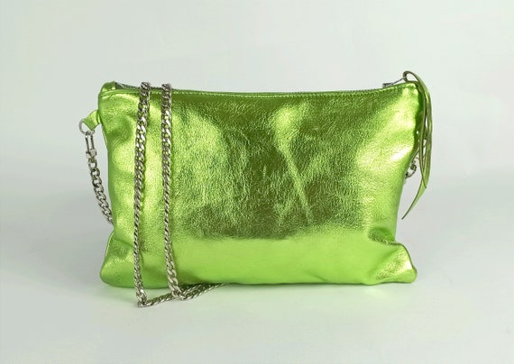 Mini Wallet - Neon Green – DENISE ROOBOL