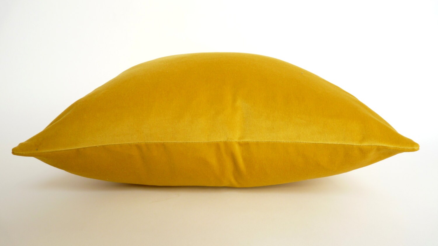Buttercup Yellow Velvet Pillow Case // Yellow Velvet Pillow Etsy