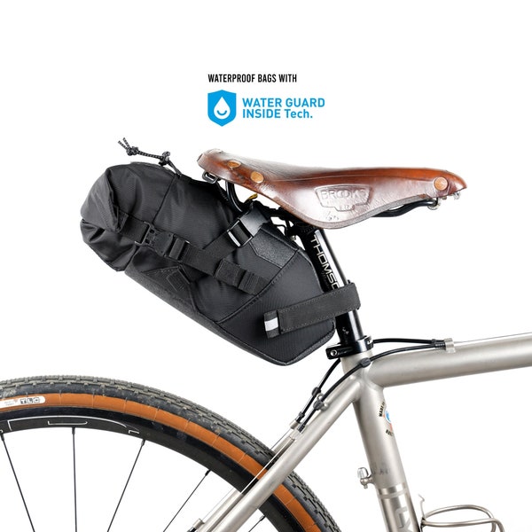 Sacoche de selle de vélo Rolltop Mini Syntemers URBNCASE Waterguard série Advendurance