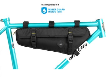 Bicycle Frame Bag Flapdown Medium Syntemers URBNCASE Waterguard Advendurance Series