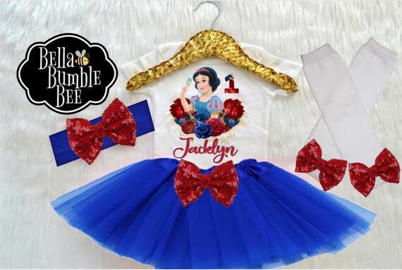 snow white 1st birthday outfit