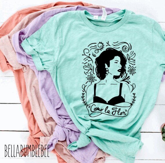 Como La Flor Unisex Men or Women Tshirt 