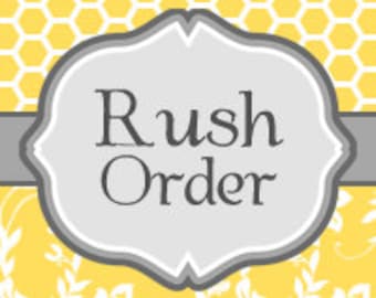 Rush Order Priority Mail Shipping