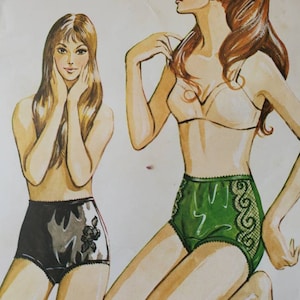 KWIK Sewing Pattern 207 Misses' Ladies Panties, Flared Legs, Underwear –  grammasbestbynancy