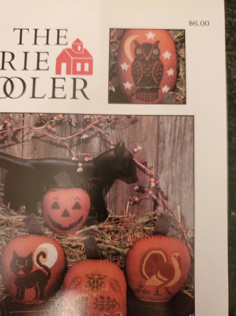 Fables /& Tales Nursery Prairie Schooler Cross Stitch Pattern Book 187