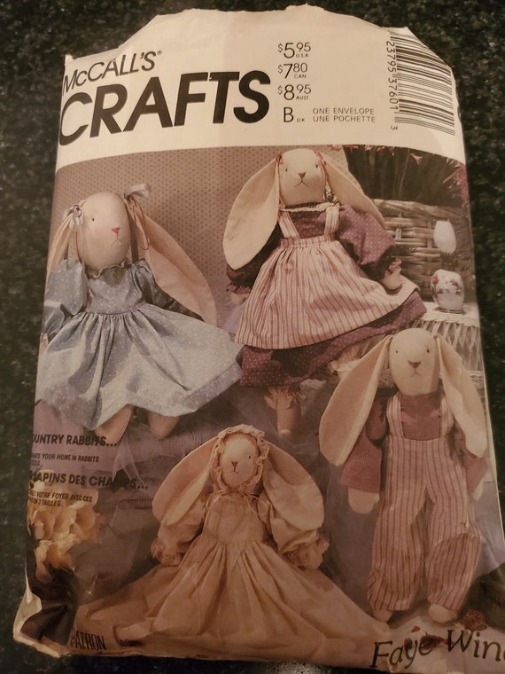 mccalls bunny pattern 3760