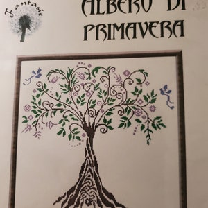 Albero di Primavera  cross stitch design