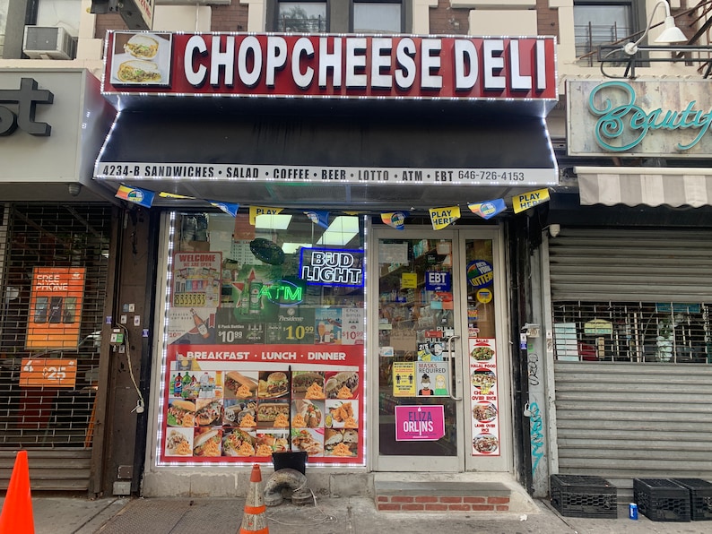 Chop Cheese Deli 2020 Bodega Illustration 180th Street Etsy