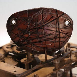 Leather eye patch
