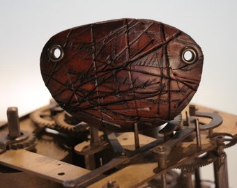 Leather eye patch