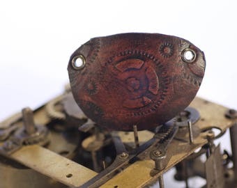 Leather eye patch, cogs