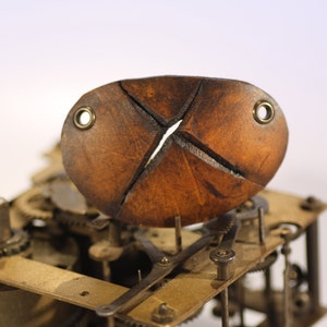 Leather eye patch