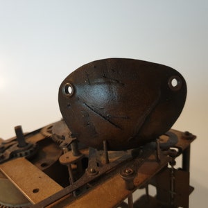 Leather eye patch