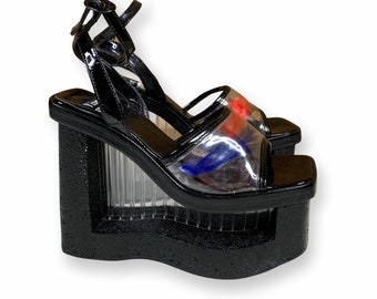 Clear Platform Shoes - Etsy