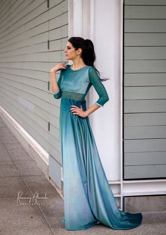 One of a Kind Dress Velvet Dress Women 