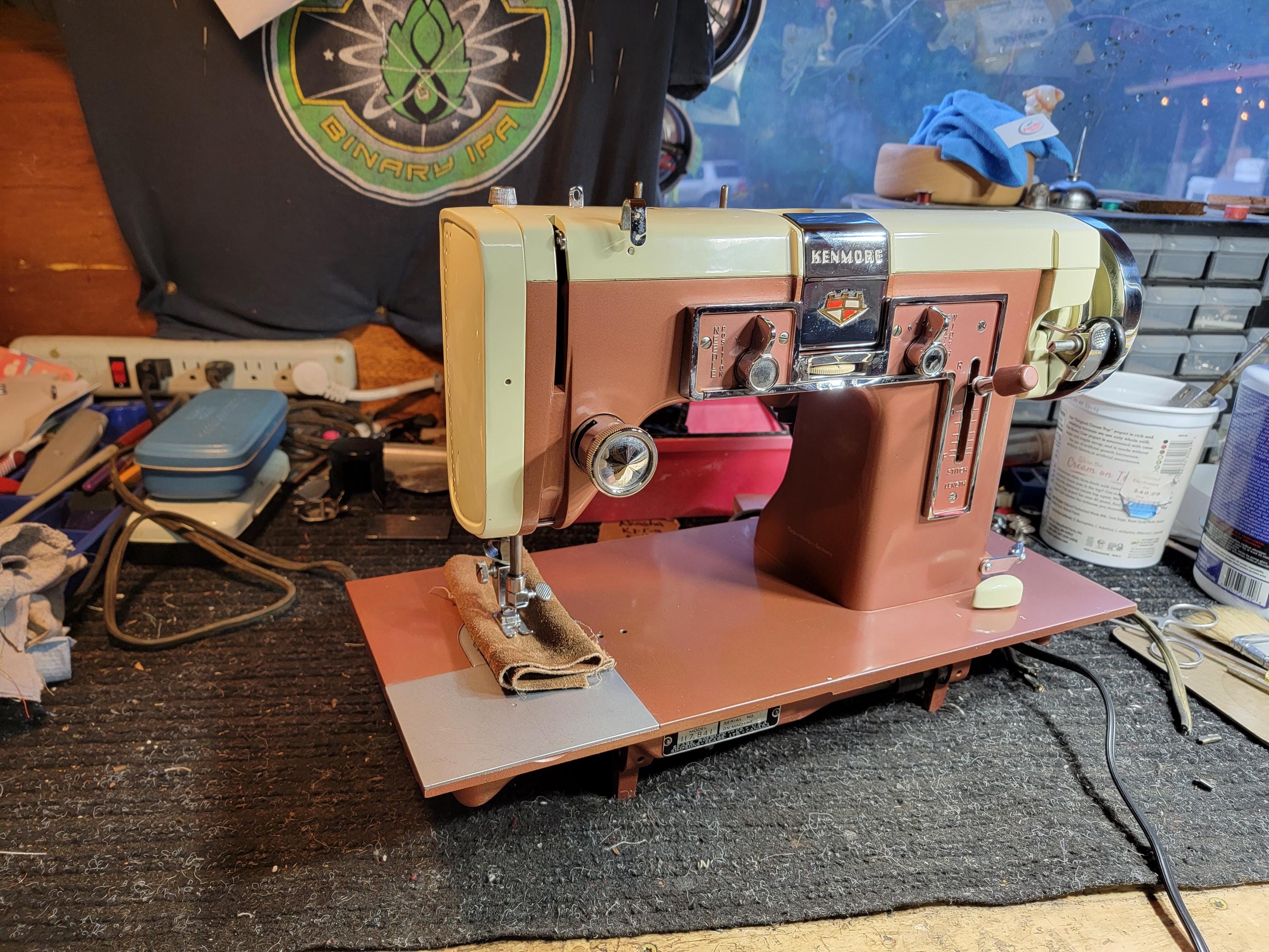Refurbished German Kenmore 117.841 Sewing Machine, by Stagecoach