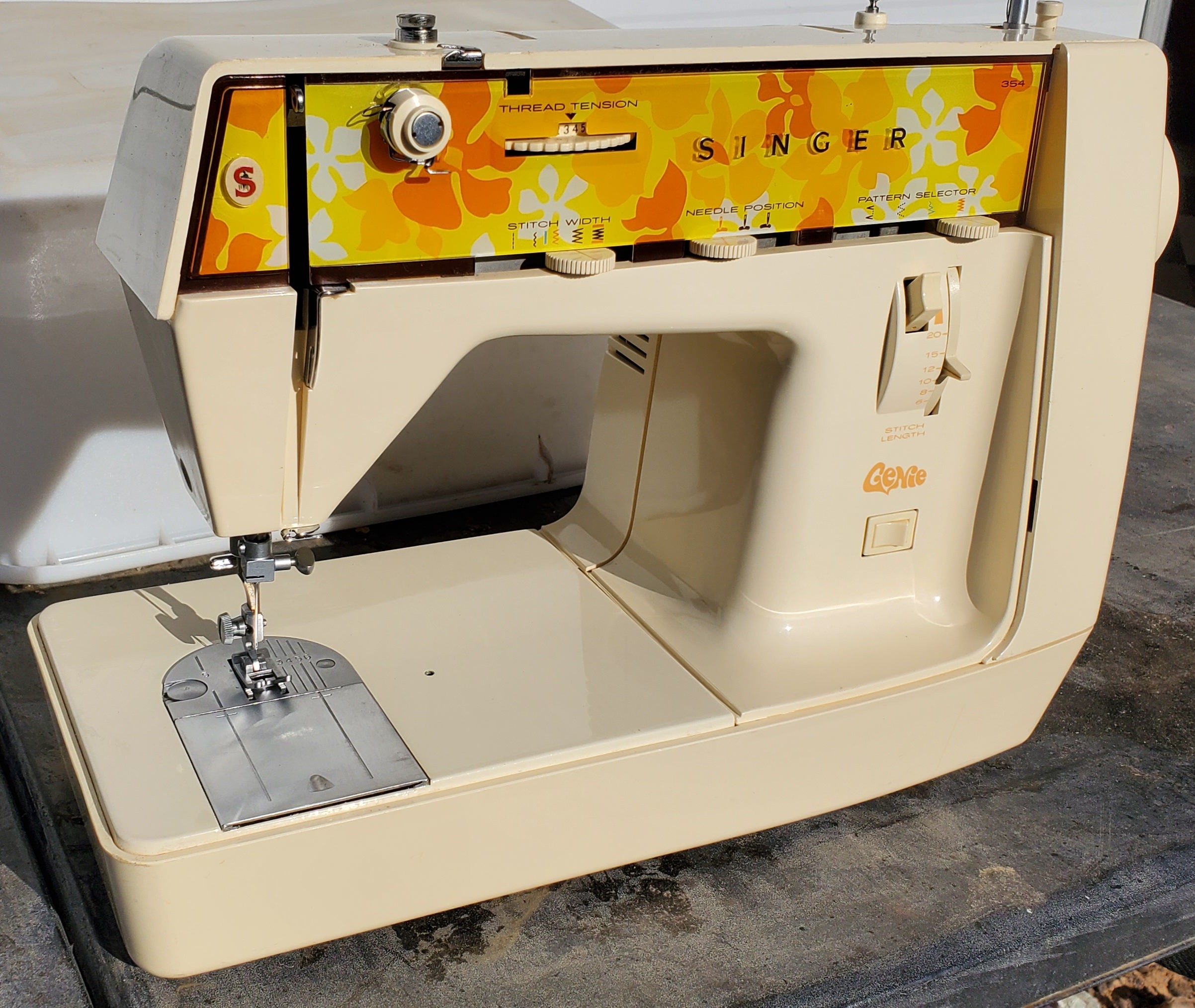 Adorable Singer Genie Sewing Machine,restored by Stagecoach Road, With