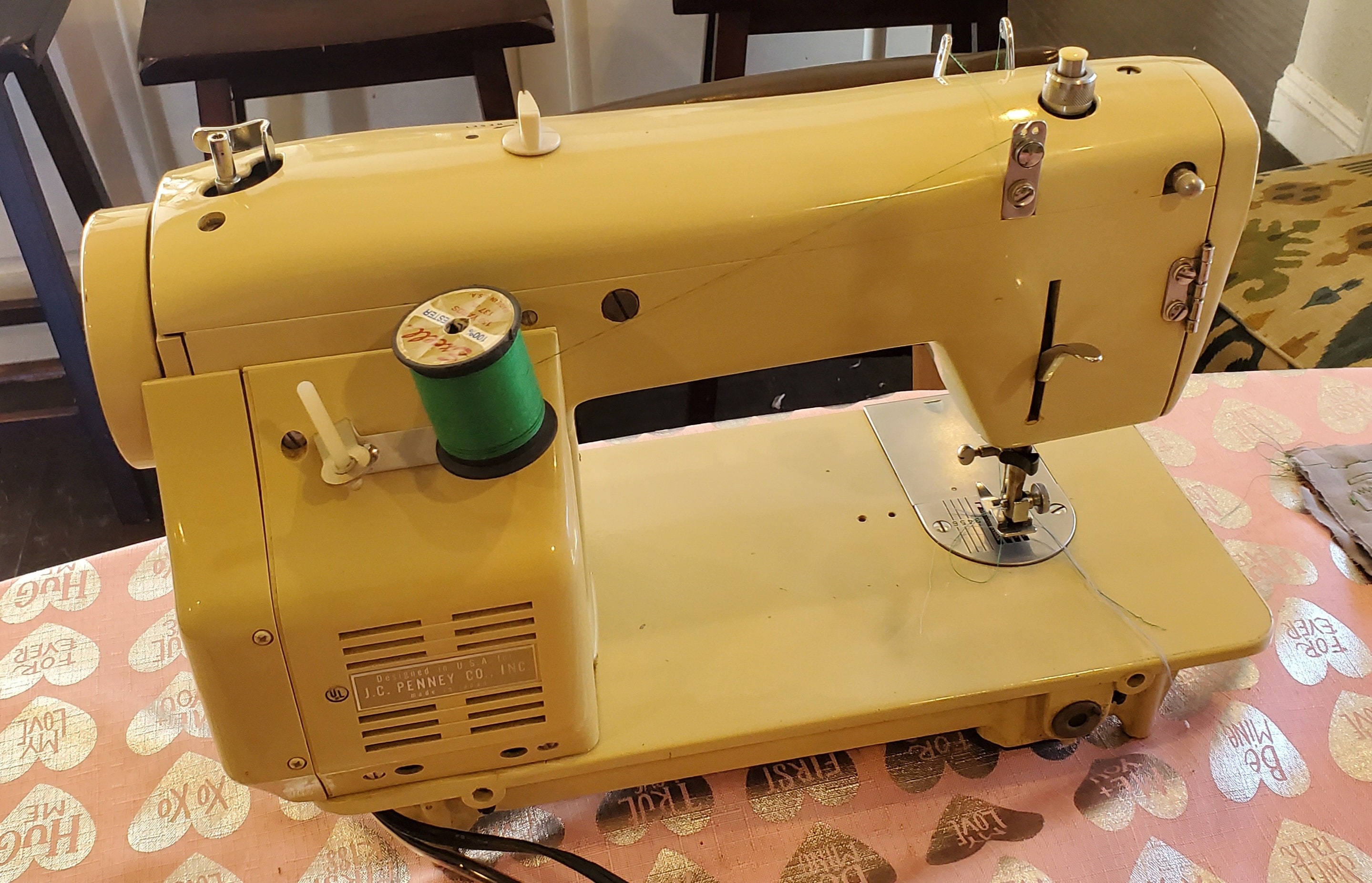 Penncrest 3400 Vintage Sewing Machine, Serviced by Stagecoach Road