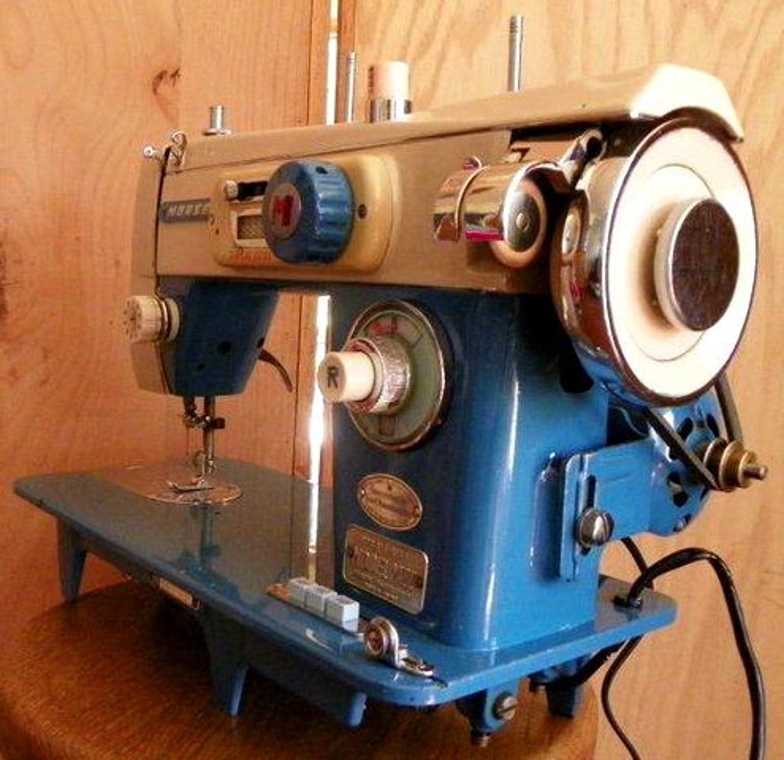 Beautiful Morse Fotomatic Zigzag Sewing Machine VG Restored Etsy