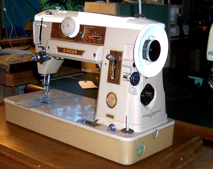 Restored Singer 401A Vintage Sewing Machine W/guaranty and Etsy