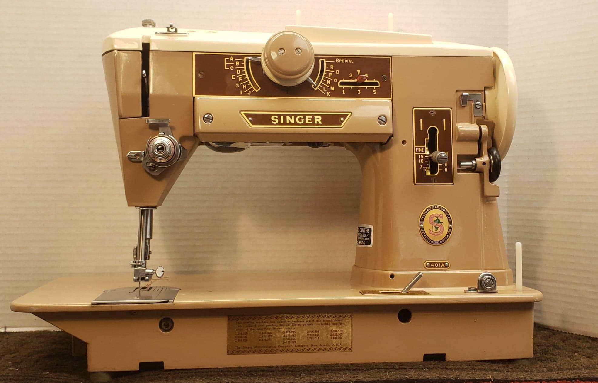 Restored Singer 401 A Vintage Sewing Machine by Stagecoach Etsy