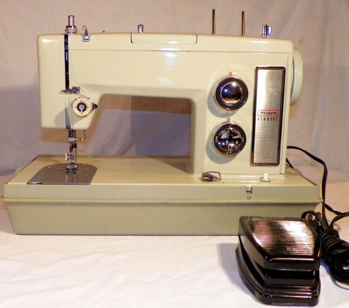 Restored Kenmore 158.17550 Vintage Sewing Machine with Etsy