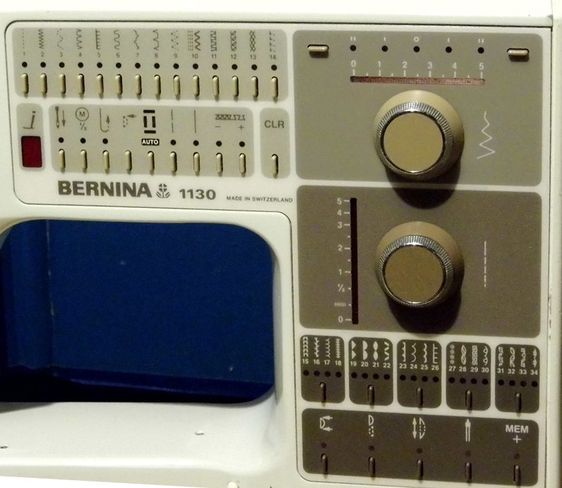 Bernina 1130 Sewing Machine freshly serviced by Stagecoach Etsy