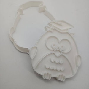 Graduated owl cookie cutter, graduation cookies