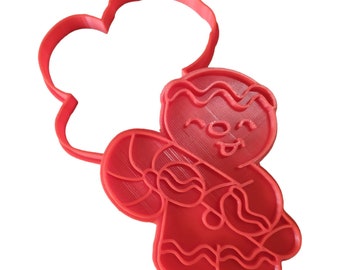 Gingerbread man cookie cutter; Christmas cookie cutter; cute gingerbread man cookie cutter