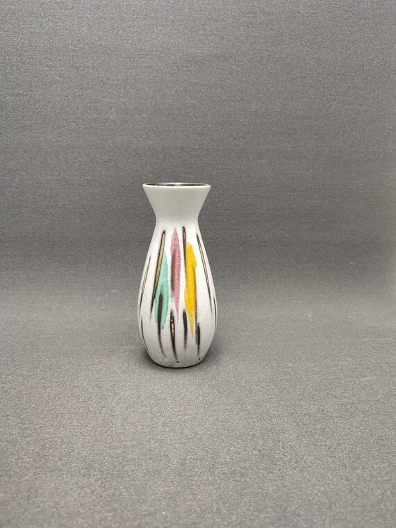Scheurich Vase West Germany - 322-18 Fat Lava - Retro Vintage WGP