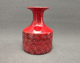 Italian vase with circle decor